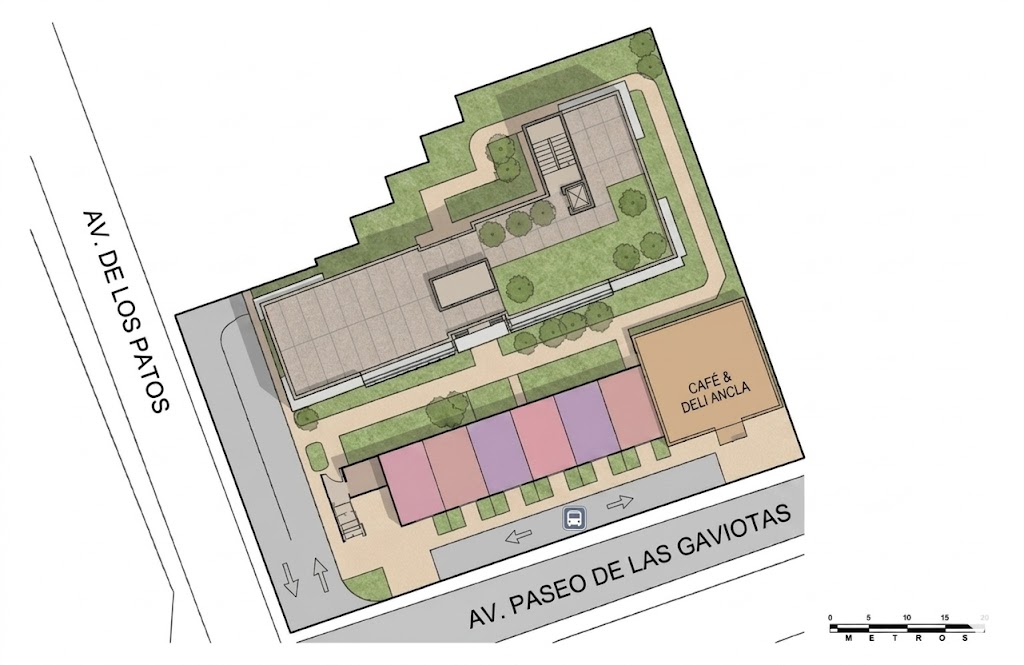 Master plan indicativo — Paseo Gaviotas