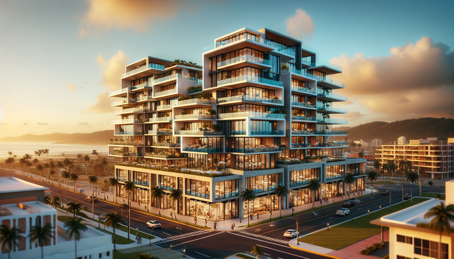Render: Mixto residencial-comercial — Punta Arena