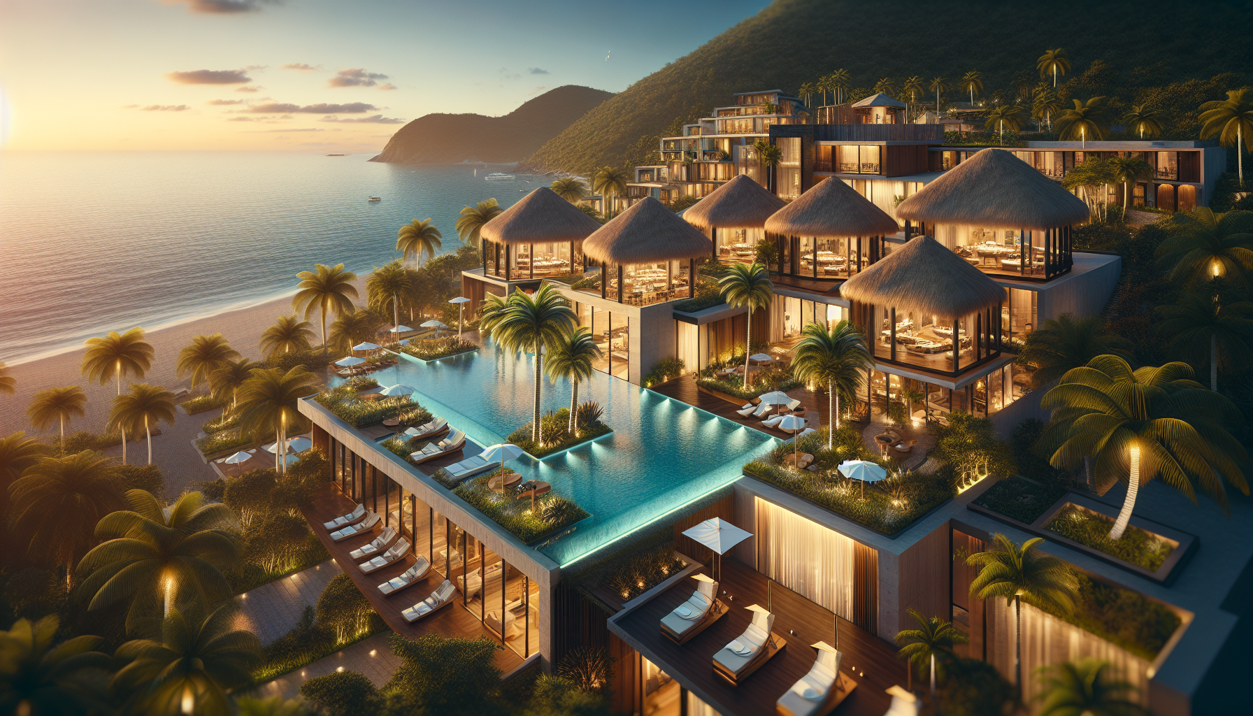 Render: Turismo residencial — Punta Arena