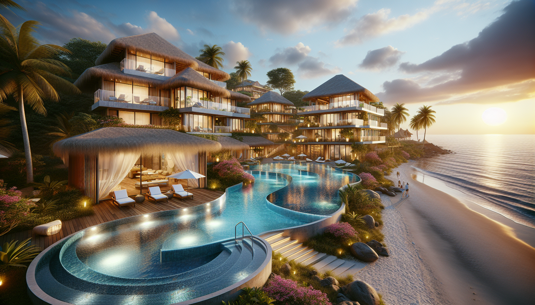 Render: Turismo residencial — Senderos del Río